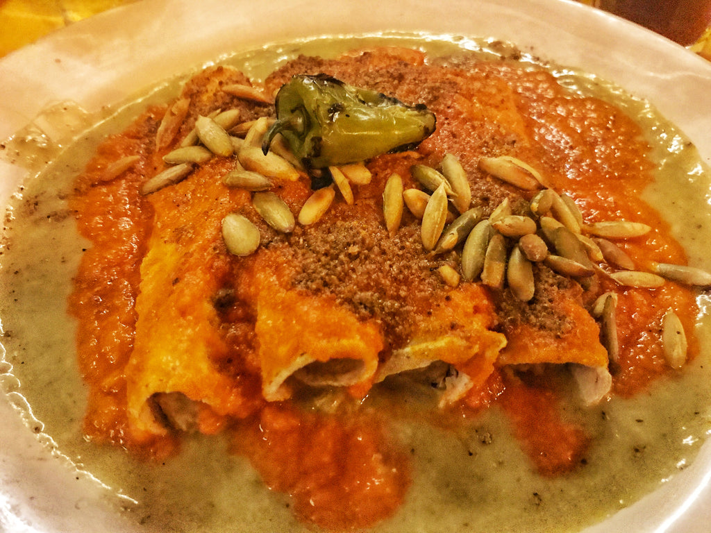 Who likes Blue Crab?: Papadzules De Jaiba